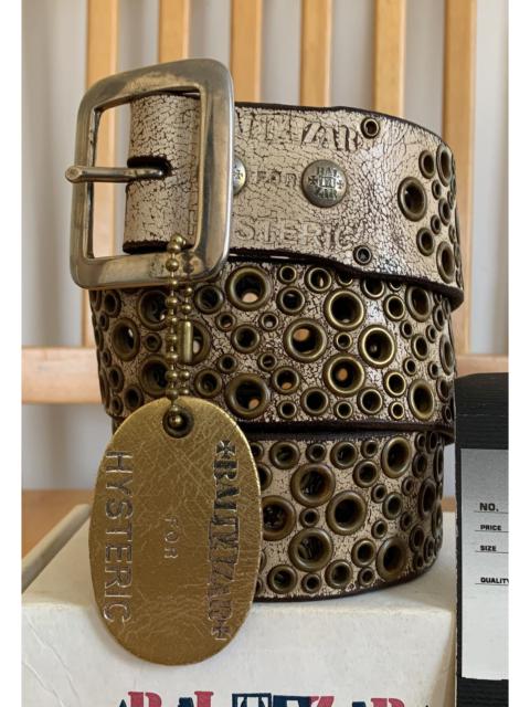 NEW Hysteric Glamour x Baltazar Studded Leather Belt