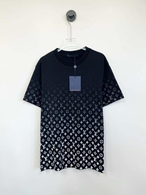 Louis Vuitton Louis Vuitton (LV) black monogram gradient print short-sleeved shirt
