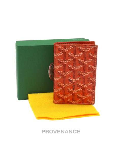 Goyard Goyard Saint Pierre Card Wallet - Orange Goyardine
