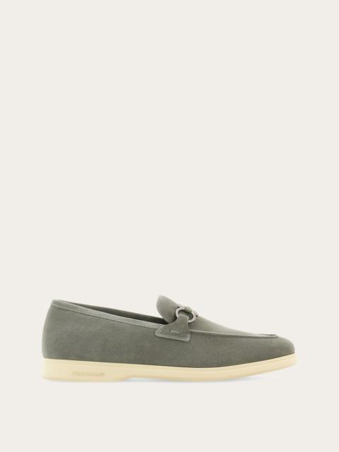 FERRAGAMO Casual loafer with Gancini ornament