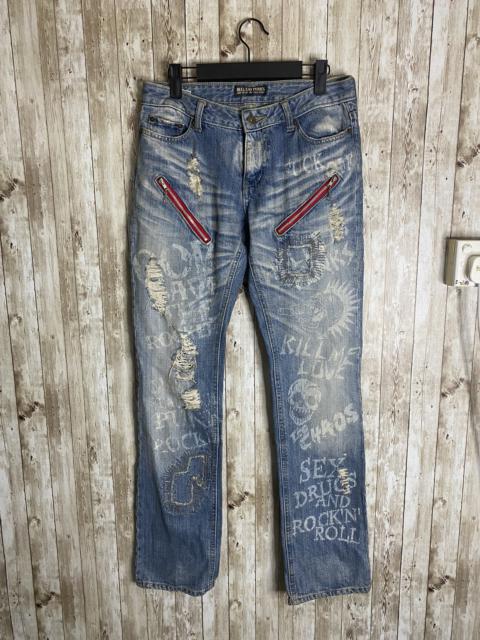 Other Designers Japanese Brand - Seditionaries Hell Cat Punks Jeans