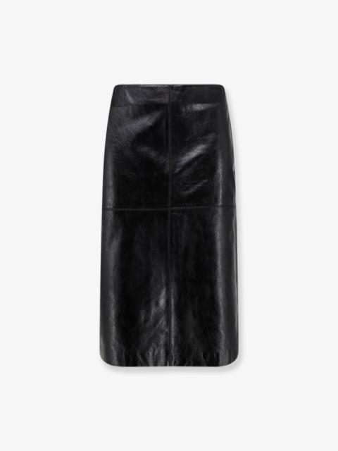 soeur Soeur Gwen Leather Skirt Black