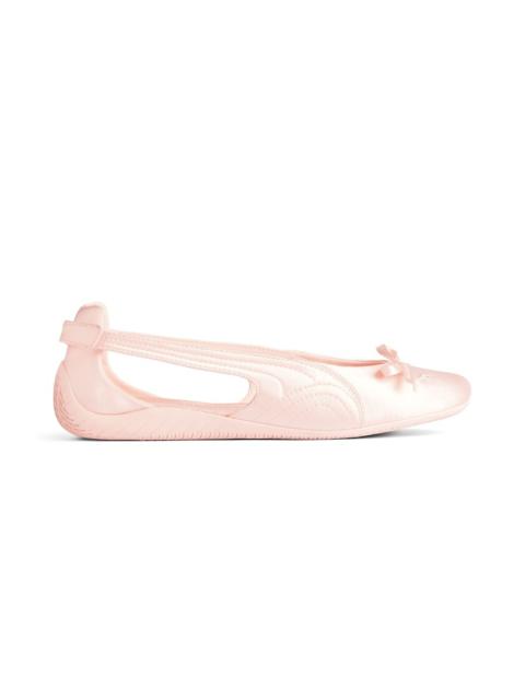 BALENCIAGA Women's Speedcat Ballet Satin Balenciaga in Light Pink