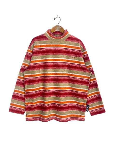 Other Designers Japanese Brand - Rare‼️ Invoice International Fleece Stripe
