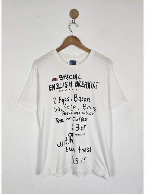 Comme Des Garçons COMME des GARÇONS × WORLD archive English Breakfast shirt