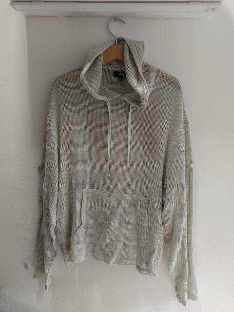 Stüssy Stussy mesh knit hoodie