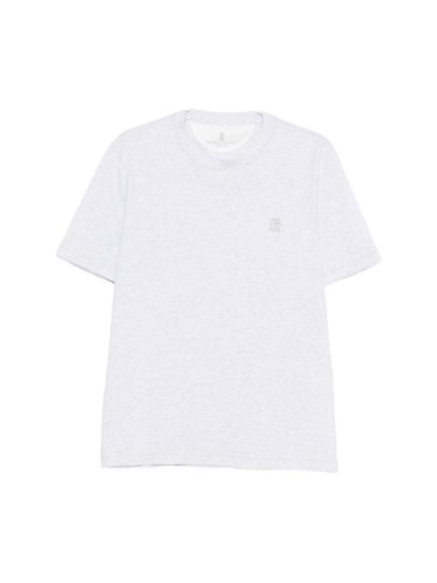 Brunello Cucinelli Logo cotton t-shirt