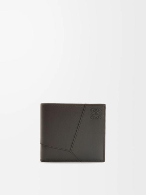 Loewe Puzzle bifold coin wallet in classic calfskin