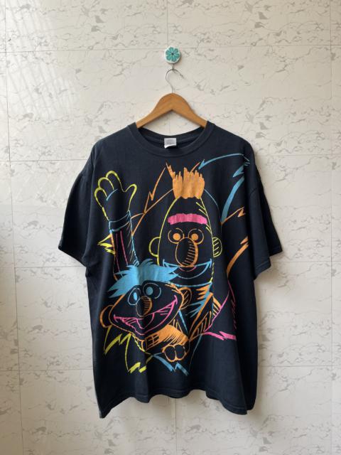 Vintage Bert & Ernie Neon Tee – Sesame Street 