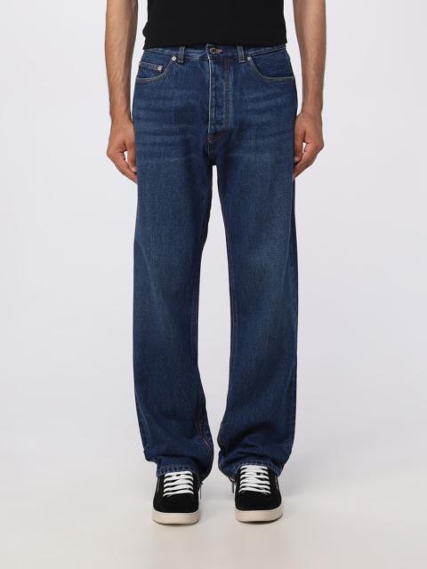 Off-white denim jeans