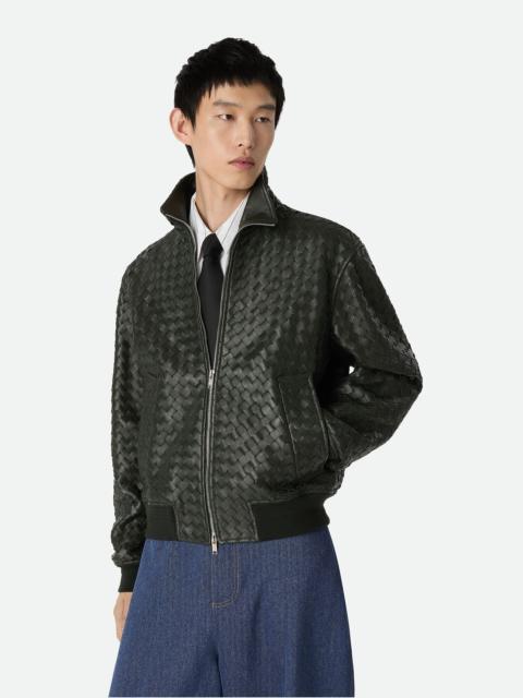 Bottega Veneta Intrecciato Leather Blouson
