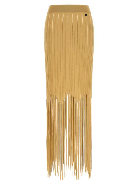 Balmain Balmain Women Fringed Skirt