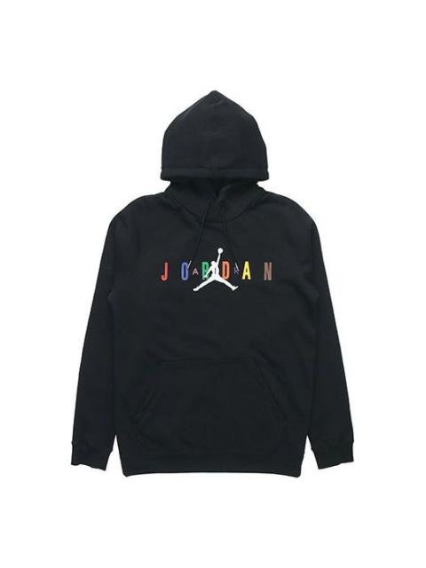 Jordan Air Jordan Air Sport Dna Hbr Patch Pattern Fleece Lined Knit Pullover Black CT6293-010