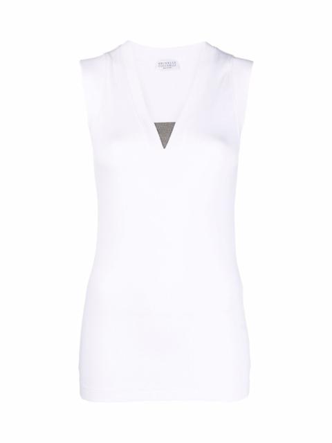 Brunello Cucinelli Cotton tank top