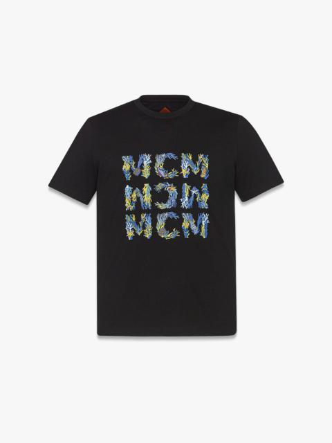 MCM Aquatic Logo T-Shirt in Organic Cotton