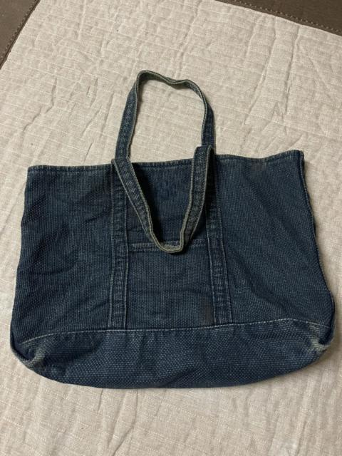 Other Designers Freemans sporting club indigo jeans tote bags