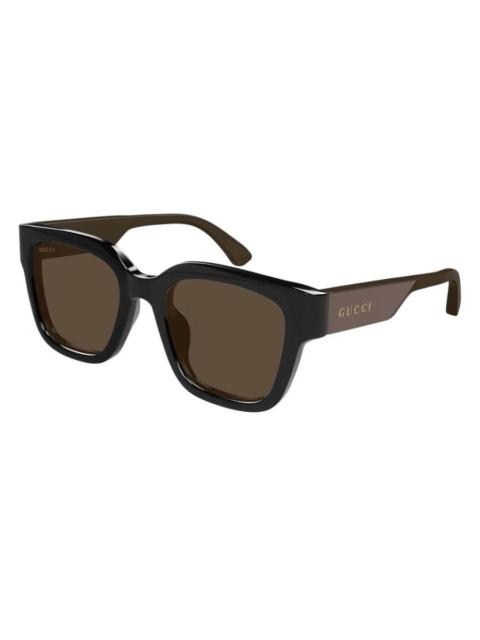 GUCCI Gucci Brown Square Men's Sunglasses GG1670SK 004 52