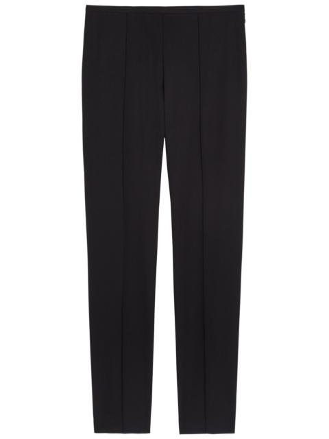 Another Tomorrow Another Tomorrow Slim-leg Stretch-wool Trousers