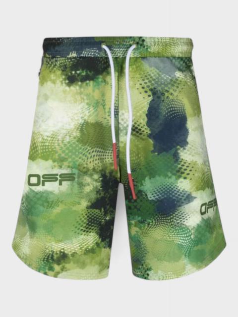 Off-White OFF-WHITE Active Knit Shorts Green
