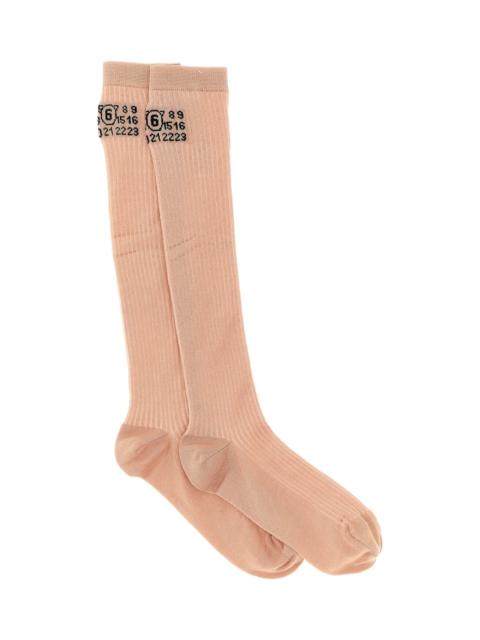 MM6 Maison Margiela 'bootleg' Socks