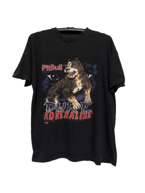 Other Designers Vintage - 🔥RARE🔥 Pitbull Animal Shirt Over Print OVP