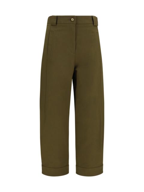 Max Mara Max Mara Adorni Cropped Pants Dark Khaki