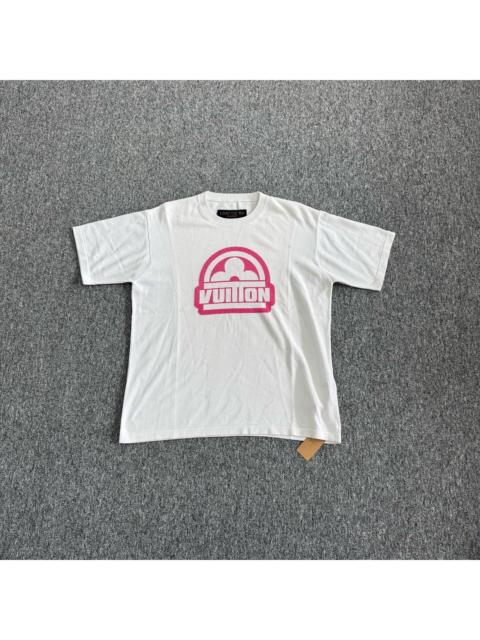 Louis Vuitton Louis Vuitton White Monogram Letter Short Sleeve Top