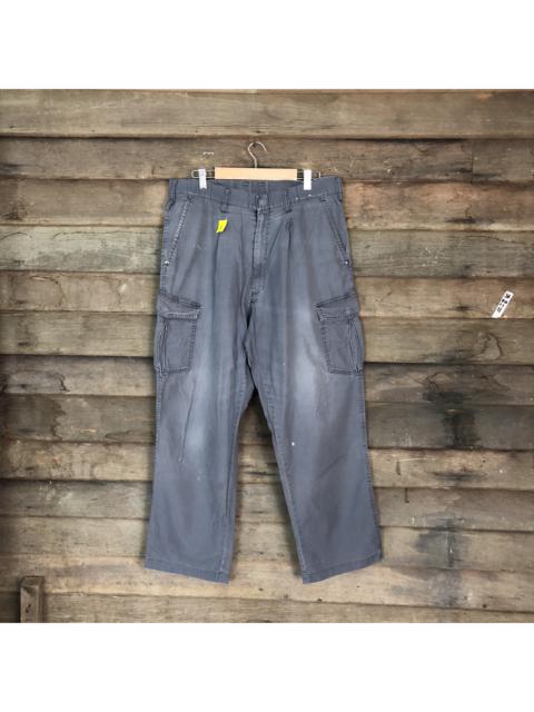 Other Designers Faded Glory - Dark blue faded vintage Cargo Multipocket Pants #1886