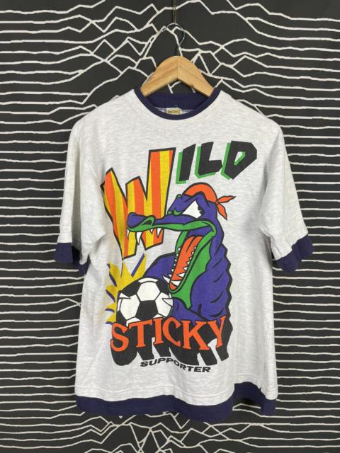 MACMAIL Retro Vintage Crocodile Supporter T-Shirt