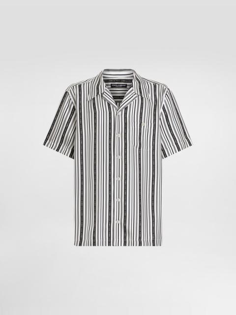 Dolce & Gabbana Silk shirt with tie print