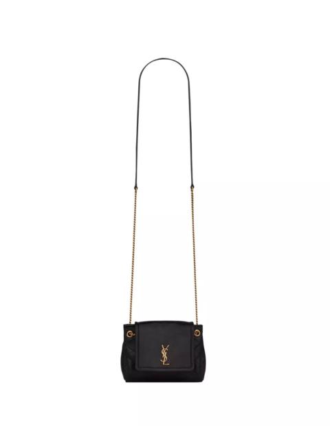 SAINT LAURENT SAINT LAURENT Nolita Mini Black Lambskin Bag New
