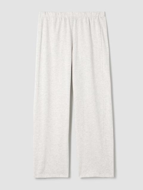 EILEEN FISHER Cozy Brushed Terry Hug Straight Pant