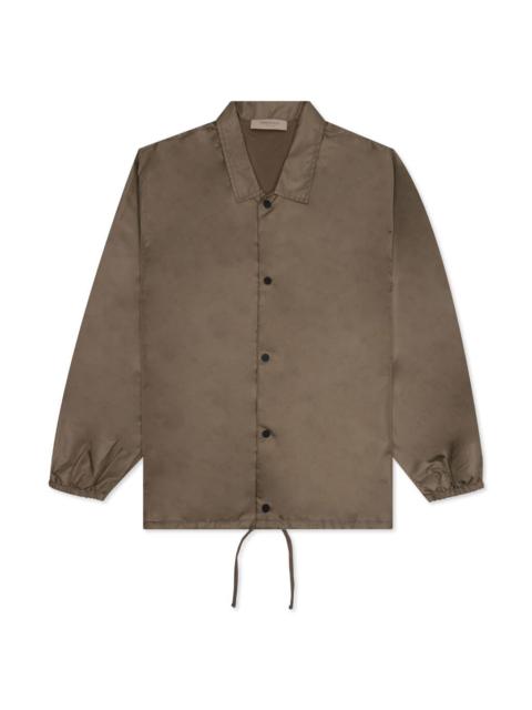 ESSENTIALS ESSENTIALS COACHES JACKET - WOOD
