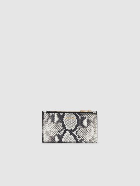 ANINE BING Lucy Card Holder - Python