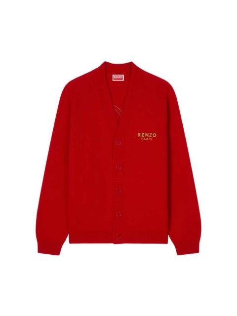 KENZO Kenzo Men "Boke Flower" Wool Cardigan