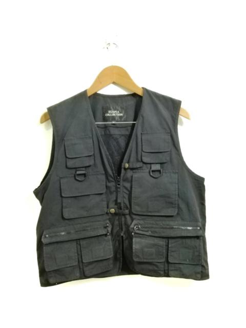 Other Designers Japanese Brand - Tactical Vest Multi Pocket Black Color 2