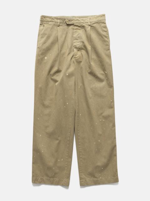 AURALEE Garment Dyed Finx Light Chino One
