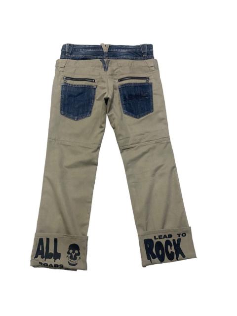PPFM PPFM Denim Double Waist Pants