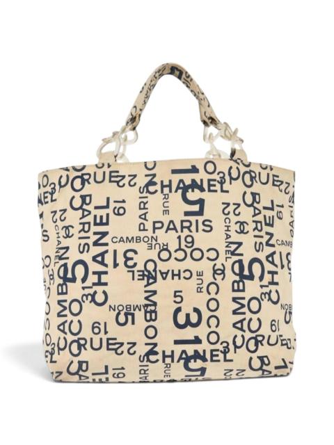 CHANEL Cloth tote