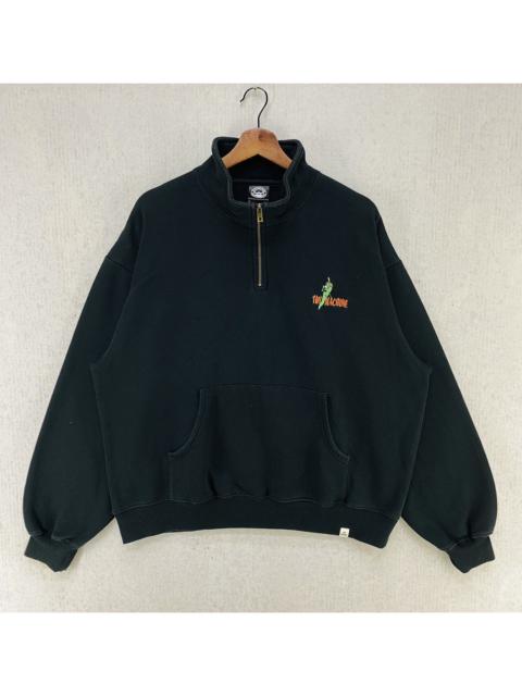Other Designers Toy Machine Skateboard Sweatshirt Quarter Zip Turtleneck
