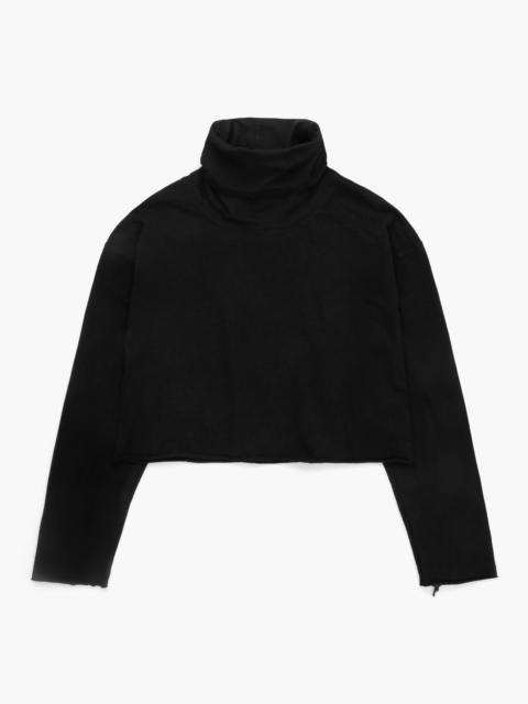 LES TIEN Coreena Crop Cowl Neck