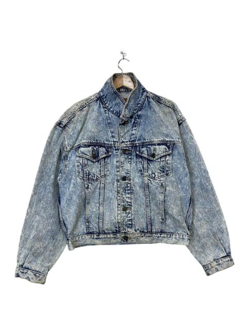 Other Designers 90s Gold Rush By Edwin Acid Wash Trucker Denim Jacket