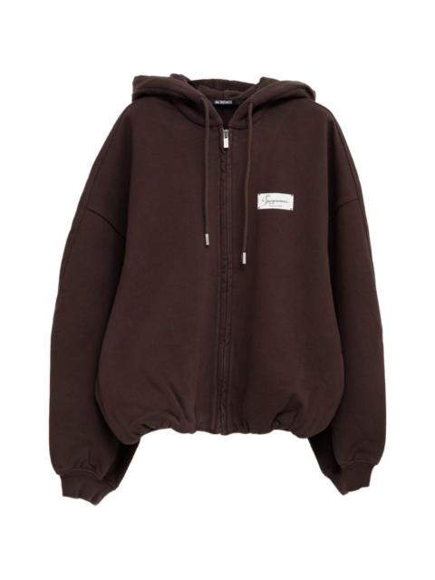 JACQUEMUS Jacquemus Men Logo Cotton Hoodie