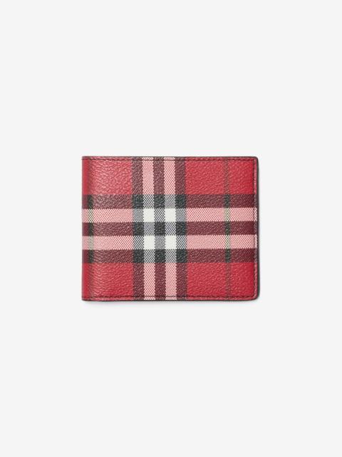 Burberry Check Slim Bifold Wallet​