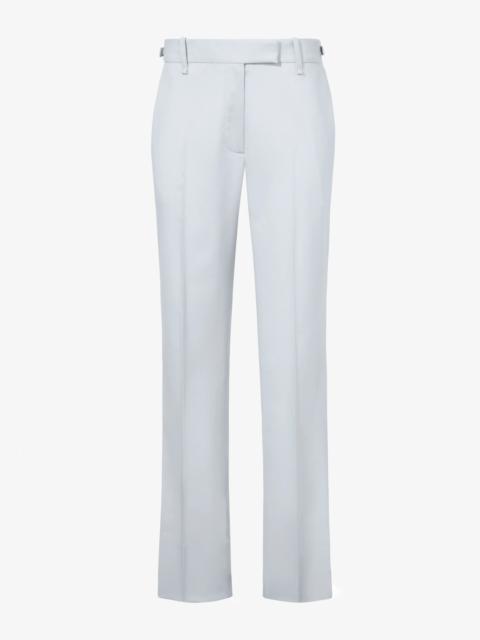 Proenza Schouler Teddy Pant in Wool Twill Suiting