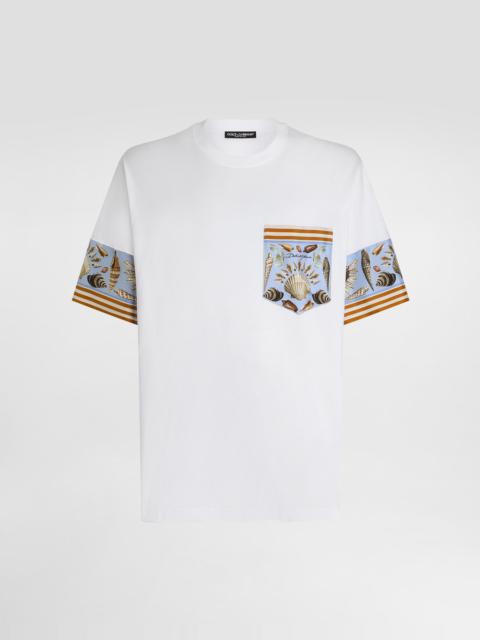 Dolce & Gabbana jersey t-shirt with print