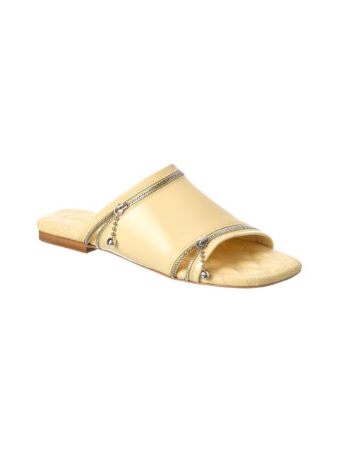Burberry Burberry Peep Leather Sandal