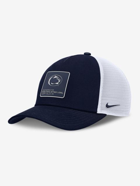 Nike Penn State On-Field Rise Engineered Men's Nike College Trucker Adjustable Hat