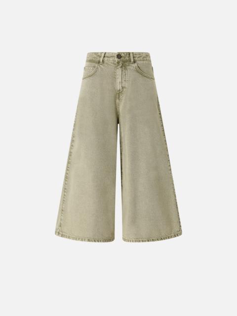 PINKO LONG DENIM BERMUDA SHORTS