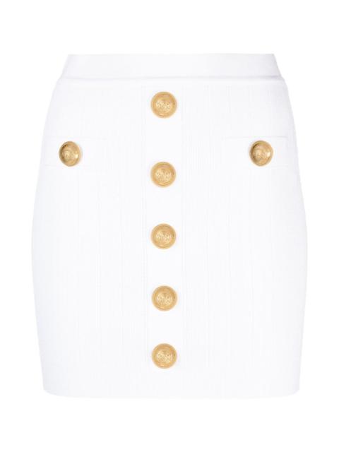 Balmain Knitted mini skirt